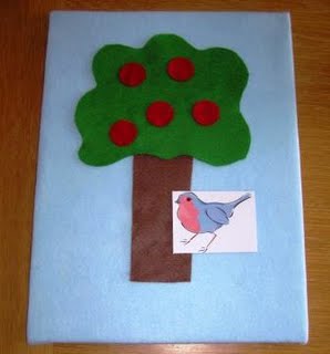 Apple Tree Felt Board