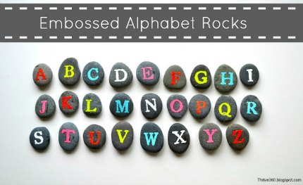 Embossed Alphabet Rocks1