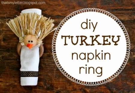 turkey napkin ring