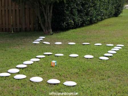 Number Identification Life Size Math Board Game