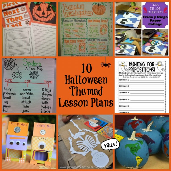 10 Halloween Themed Lesson Plans