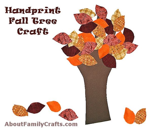 Handprint Fall Tree