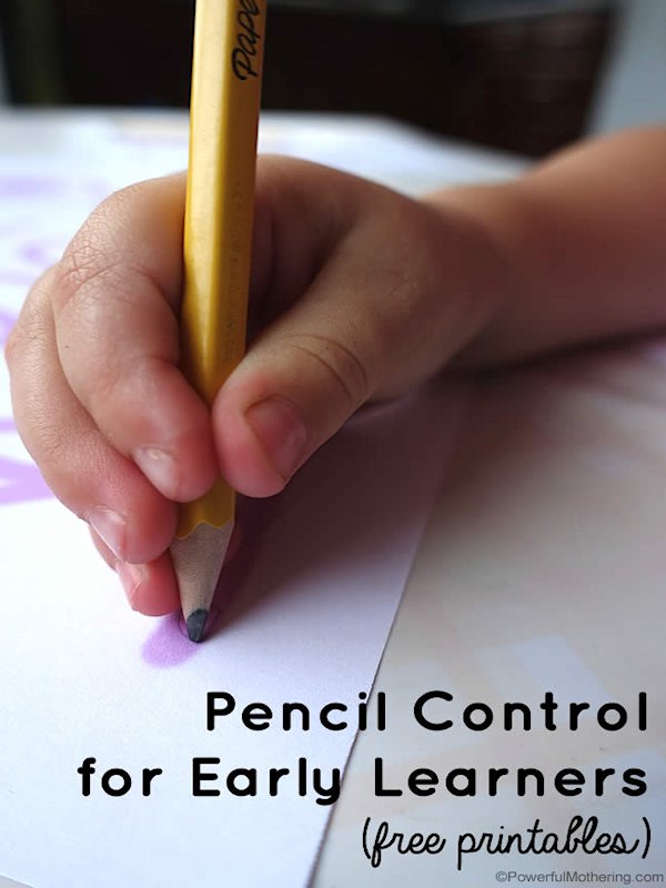 Pencil Control for Early Learners