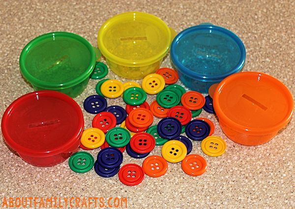 Button Counting and Sorting