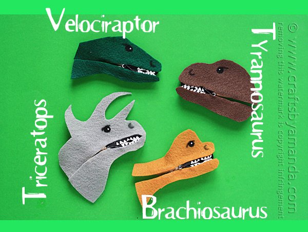 Clothespin Dinosaur Craft