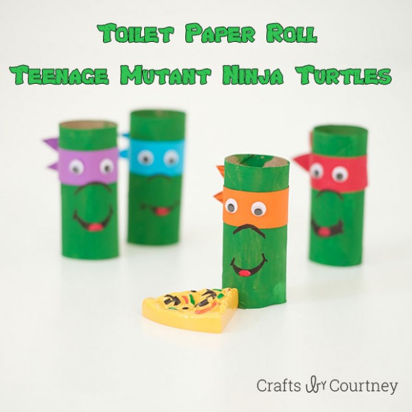 Toilet Paper Roll Teenage Mutant Ninja Turtles