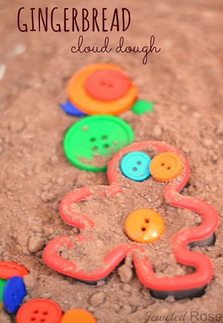 Gingerbread Cloud Dough Recipe