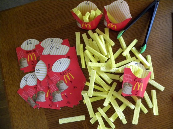 Fries for Me Math Game