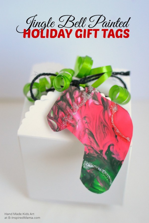 A Jingle Bell Painted Art Project for Kids