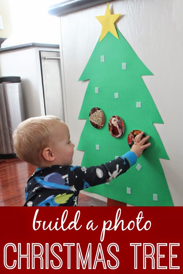Photo Christmas Tree for Babies and Toddlers – Lesson Plans