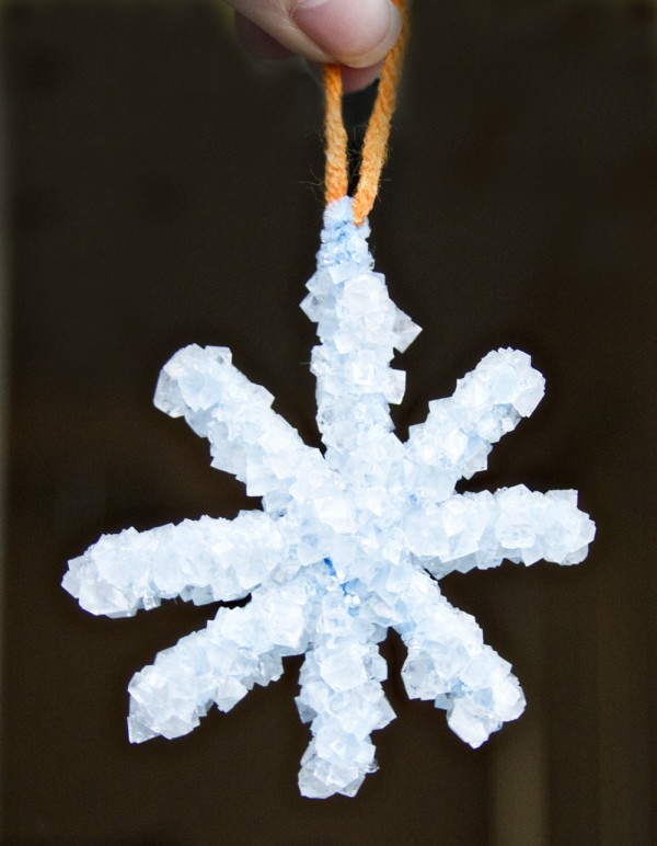 How to Make a Crystal Snowflake