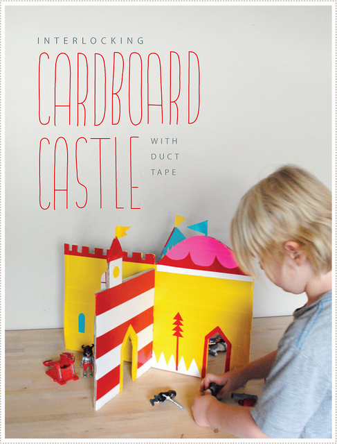 Interlocking Cardboard Castle