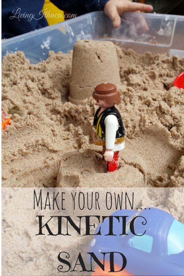 Make Your Own Kinetic Sand