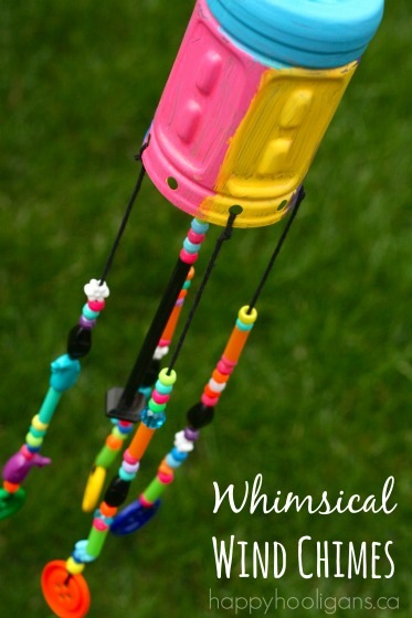 Recycled Bottle Wind Chimes