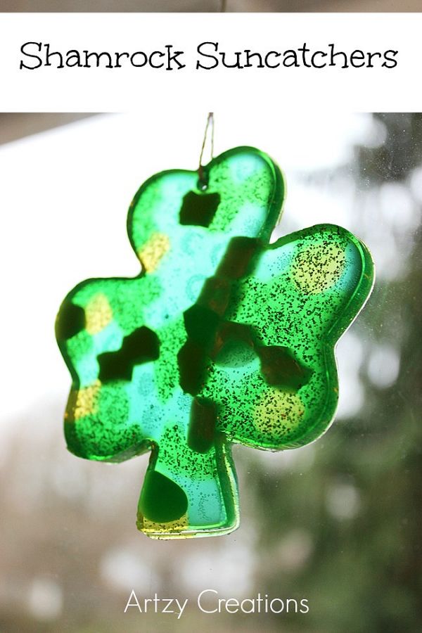 Shamrock Suncatchers