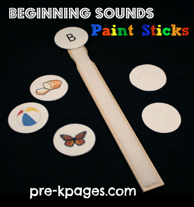 Beginning Sound Paint Sticks