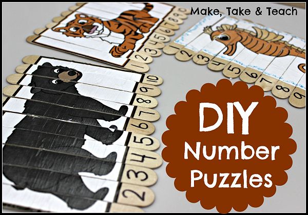 DIY Number Puzzles