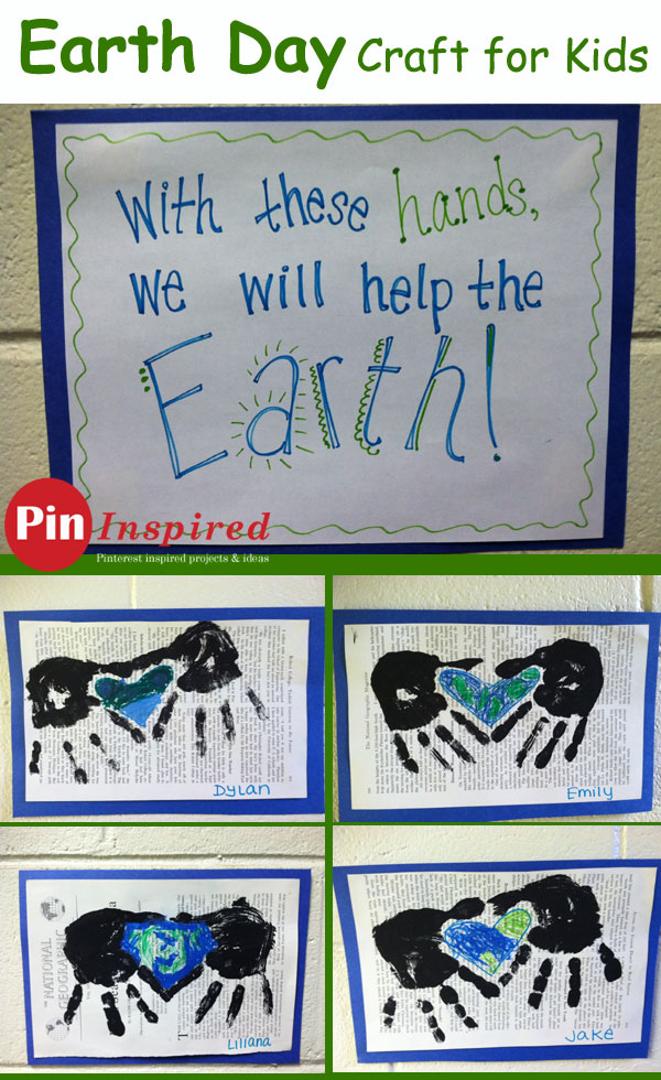 Earth Day Helping Hands Craft