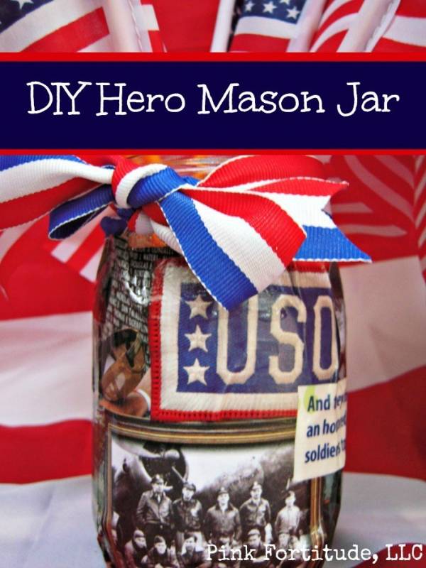 DIY Hero Mason Jar