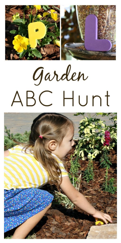 Garden ABC Letter Hunt