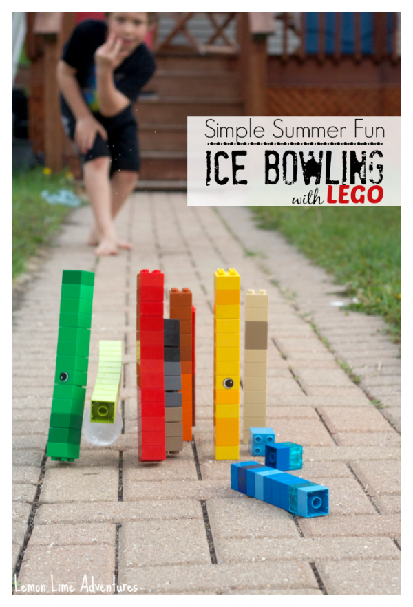 Ice Bowling with LEGO