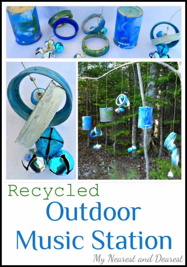 Recycled Outdoor Music Station