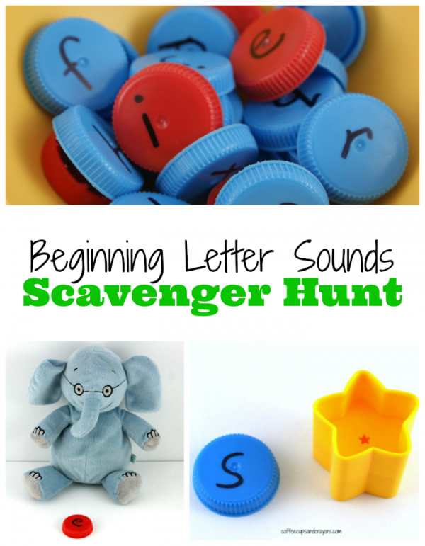 Beginning Letter Scavenger Hunt