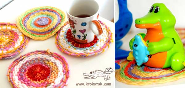 Paper Plate Loom