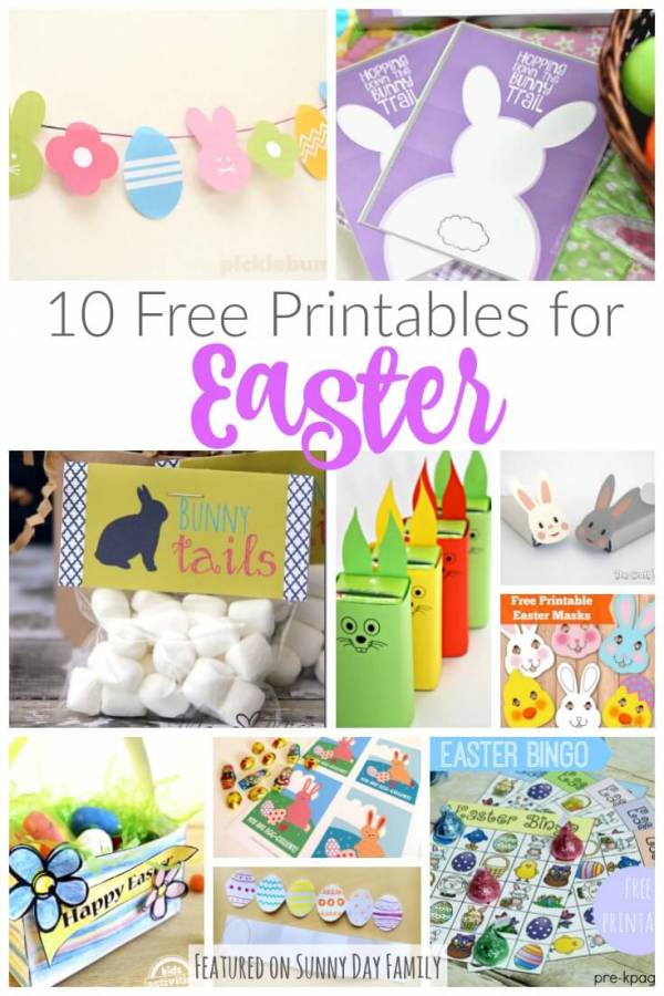 10 free easter printables