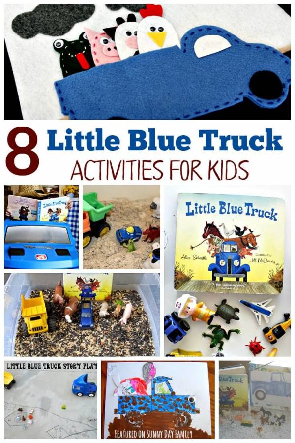 little blue truck activities