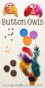 Button Owl Craft