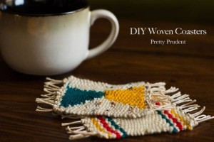 DIY Woven Coasters