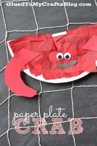 Paper Plate Crab