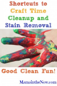 Shortcuts to Craft Time Cleanup and Stain Removal