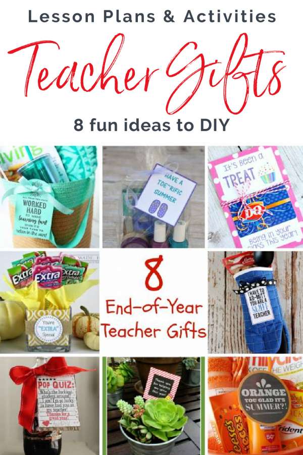 creative end of year teacher gifts