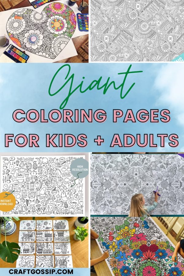 Have Fun with Giant Coloring Pages – Lesson Plans Have Fun with Giant Coloring Pages – Lesson Plans