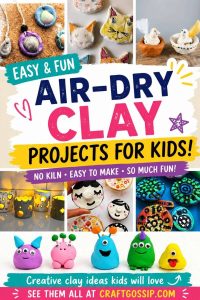 Air Dry Clay Projects for Kids – Lesson Plans